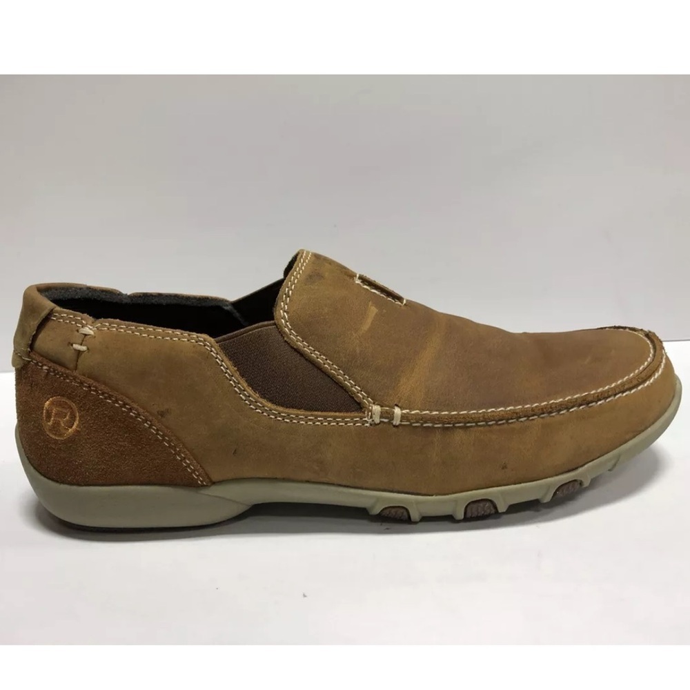 Roper Women’s Buzzy, Tan Slip-On Shoes, Size 9.5 M
